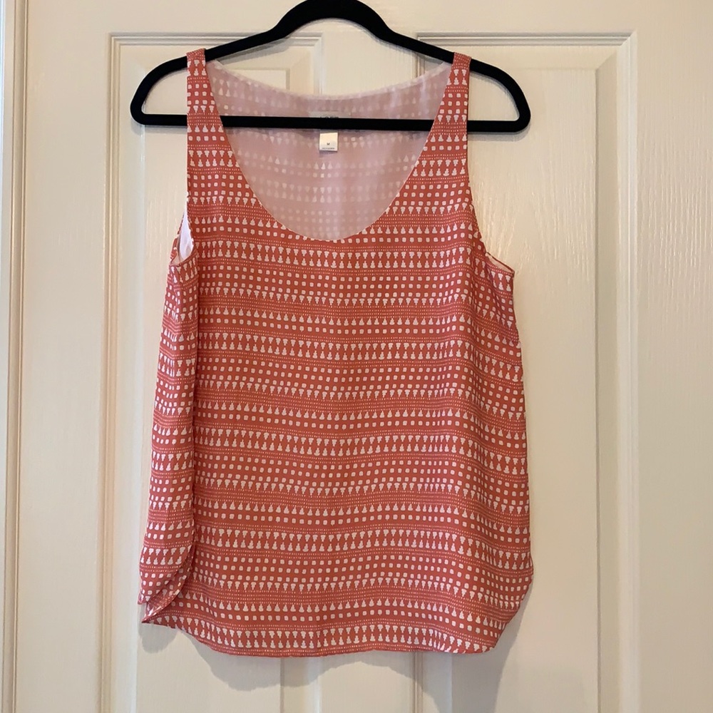 Loft sleeveless blouse